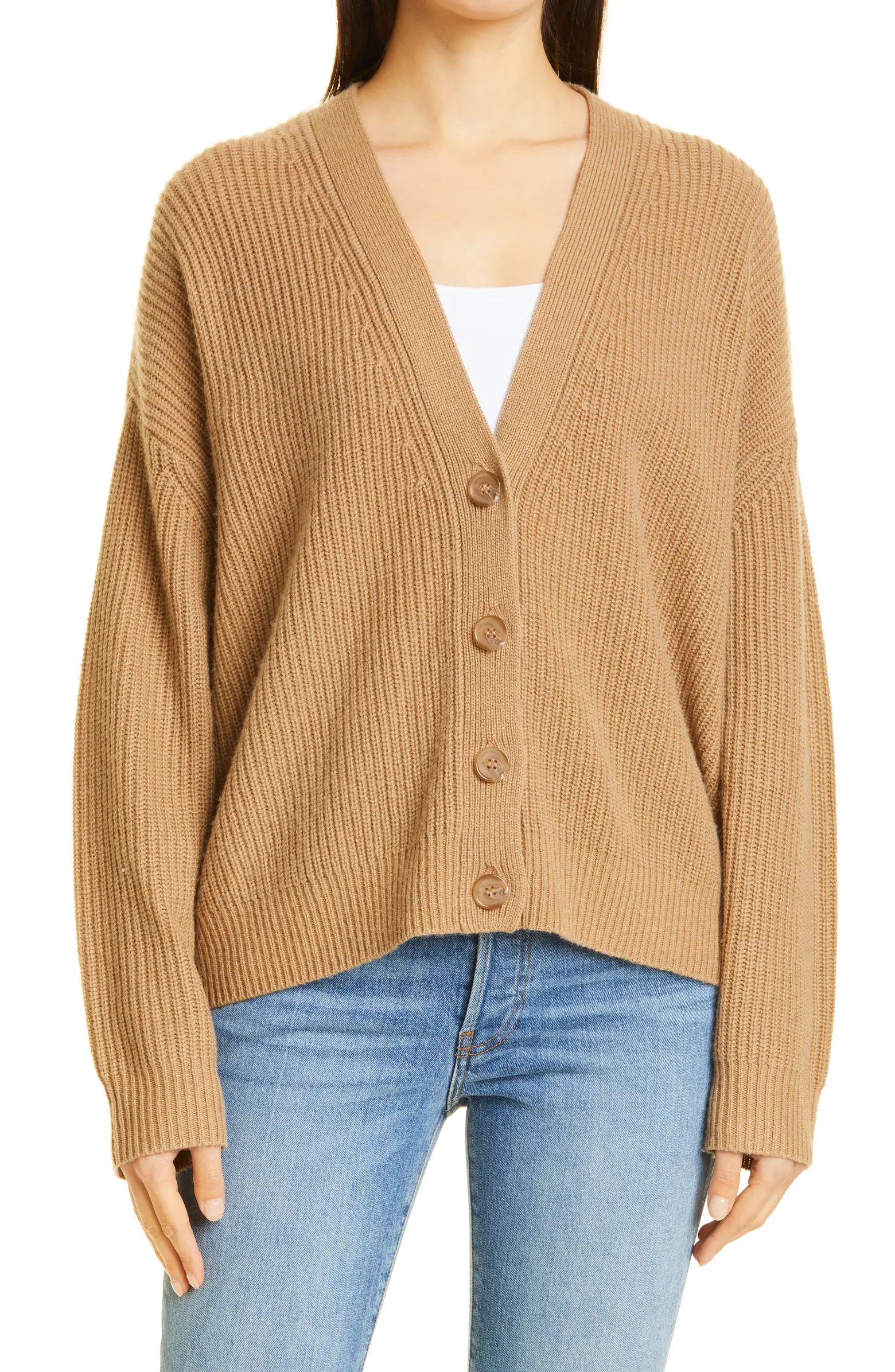 Jenni Kayne Crop Wool & Cashmere Cocoon Cardigan | Nordstrom | Nordstrom