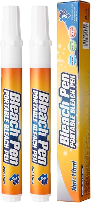 Bleach Pen,Bleach Pen for Clothing,stain remover pen,More effective stain removal,Travel Size Toi... | Amazon (US)