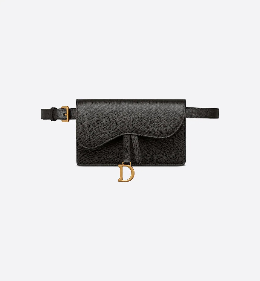 Black Grained Calfskin | Dior Couture