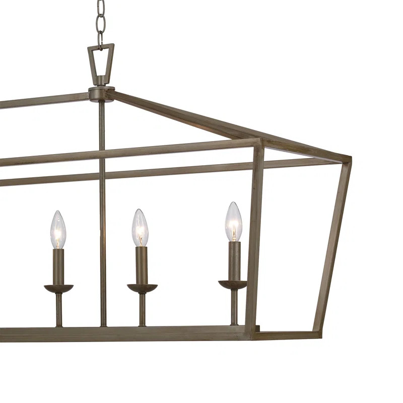Carmen 6 - Light Kitchen Island Linear Pendant | Wayfair North America