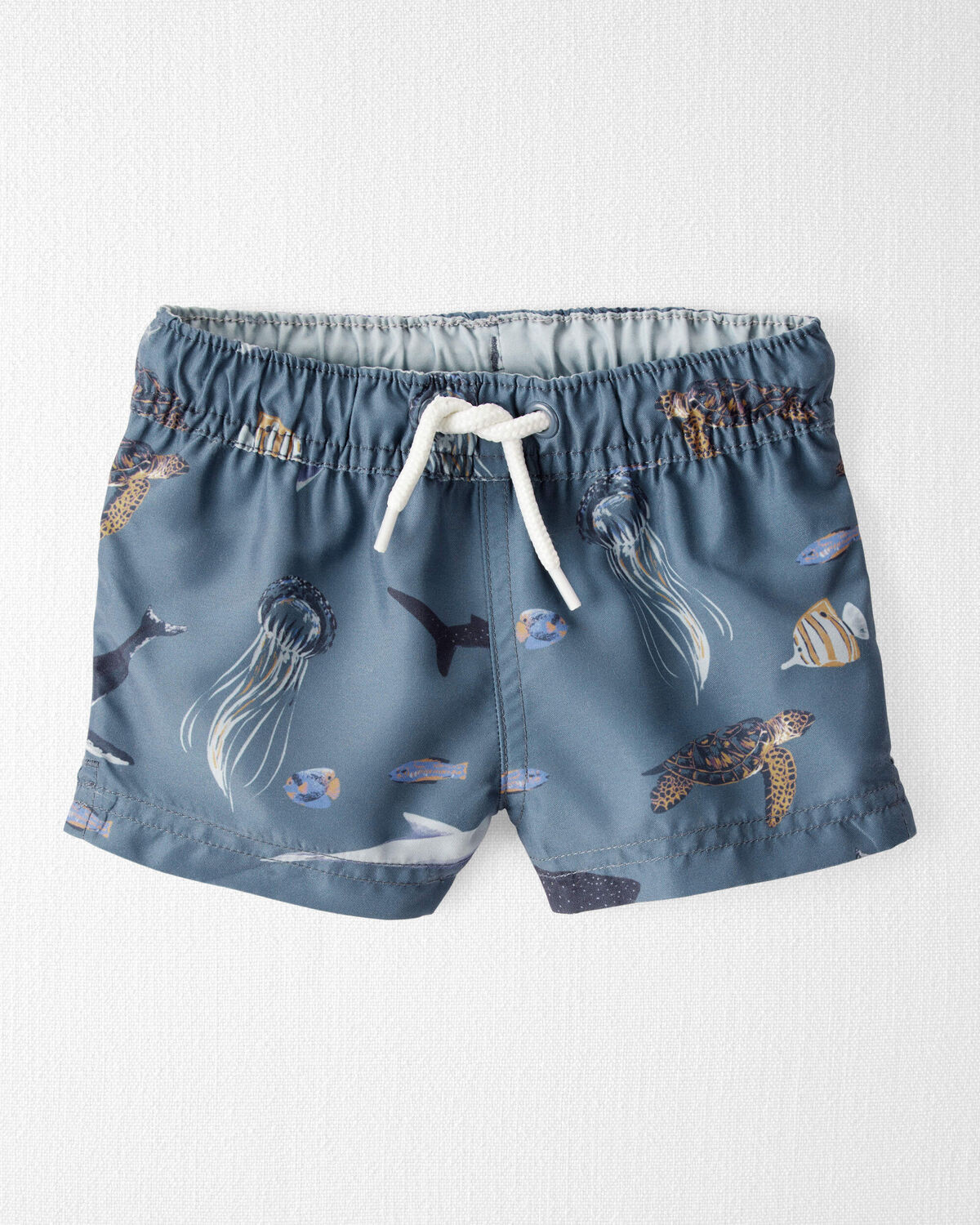 Baby Recycled Ocean-Print Swim Trunks - Little Planet | Carter's | Carter's Inc