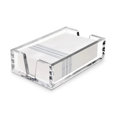 Acrylic Napkin Holder For Bathroom, Acrylic Guest Towel Holder, Bathroom Napkins Guest Disposable Holder, Hand Towel Tray For Kitchen, Parties, Weddin | Wayfair North America