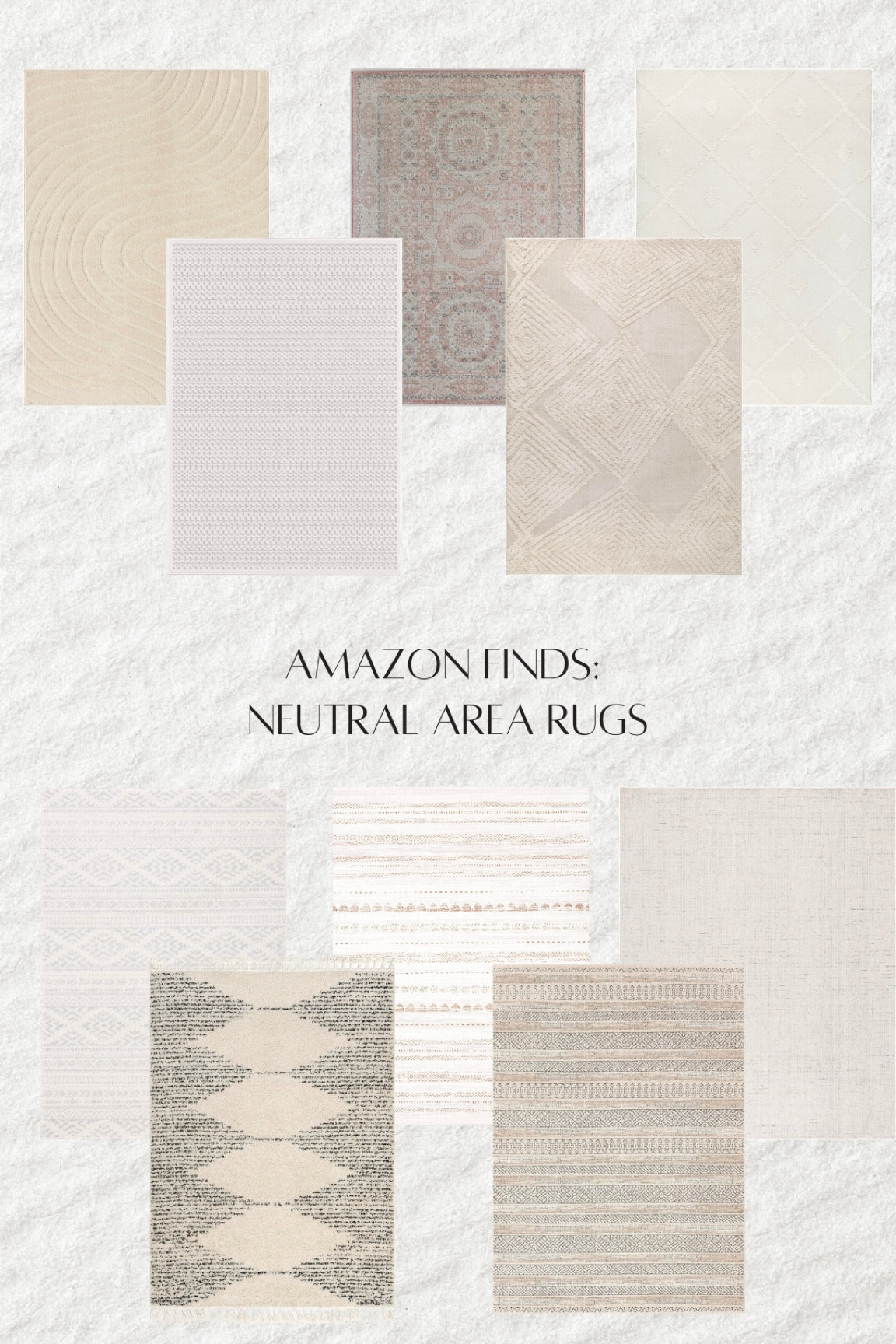 Amazon Finds: Neutral Area Rugs! These are too good! 

#LTKstyletip #LTKhome #LTKsalealert