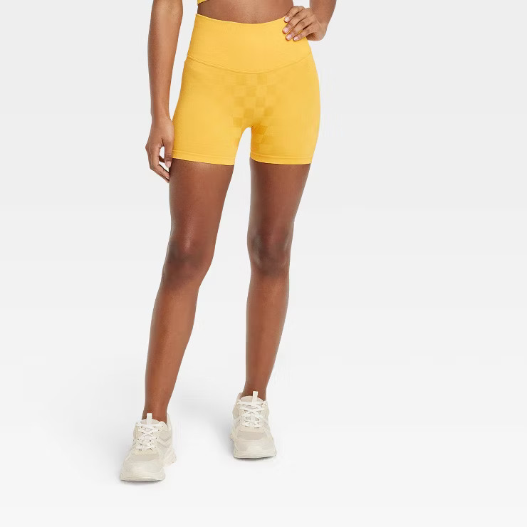 Women's Jacquard Seamless Bike Shorts 3.5" - JoyLab™ | Target