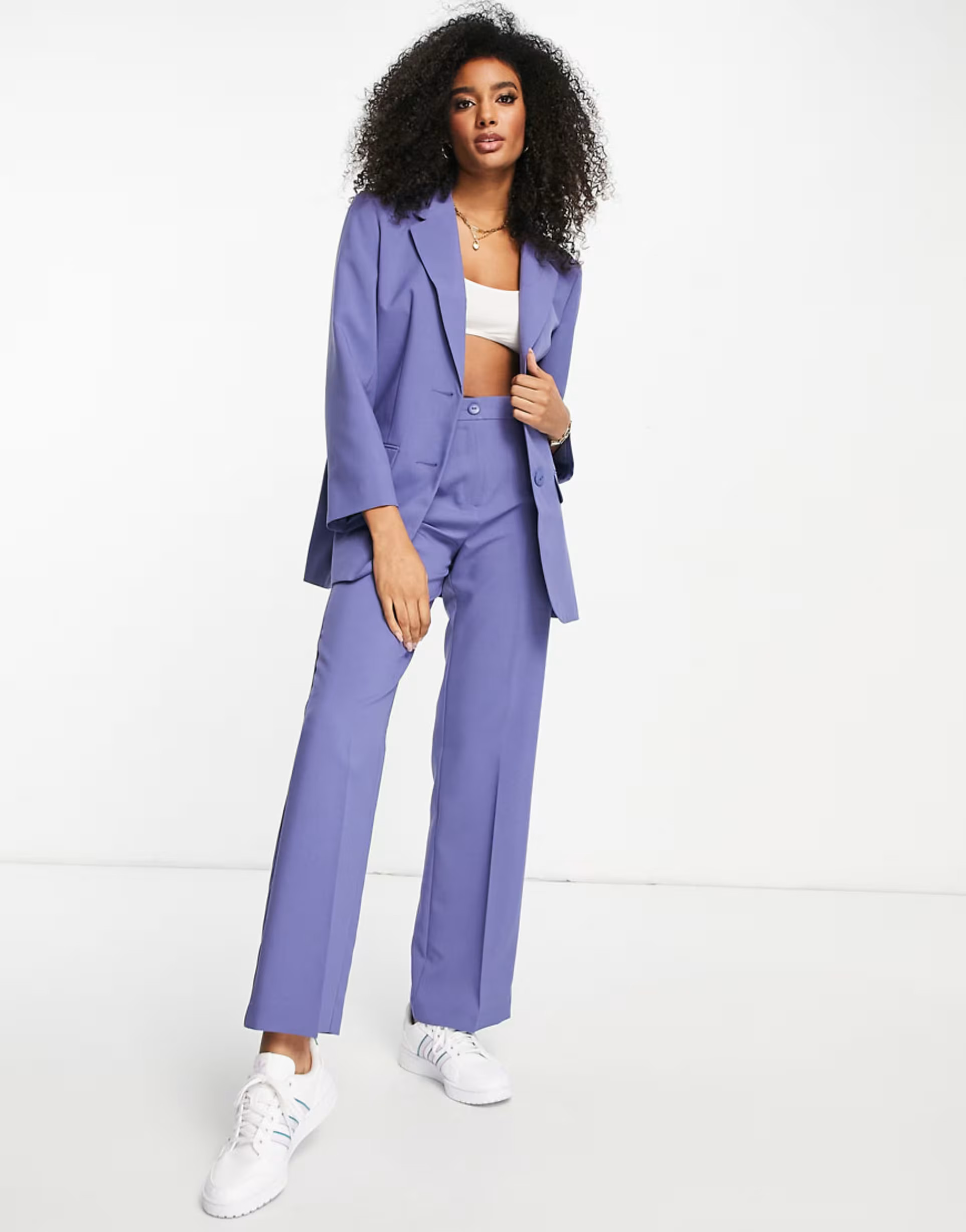 ASOS DESIGN Mix & Match suit in indigo blue | ASOS (Global)