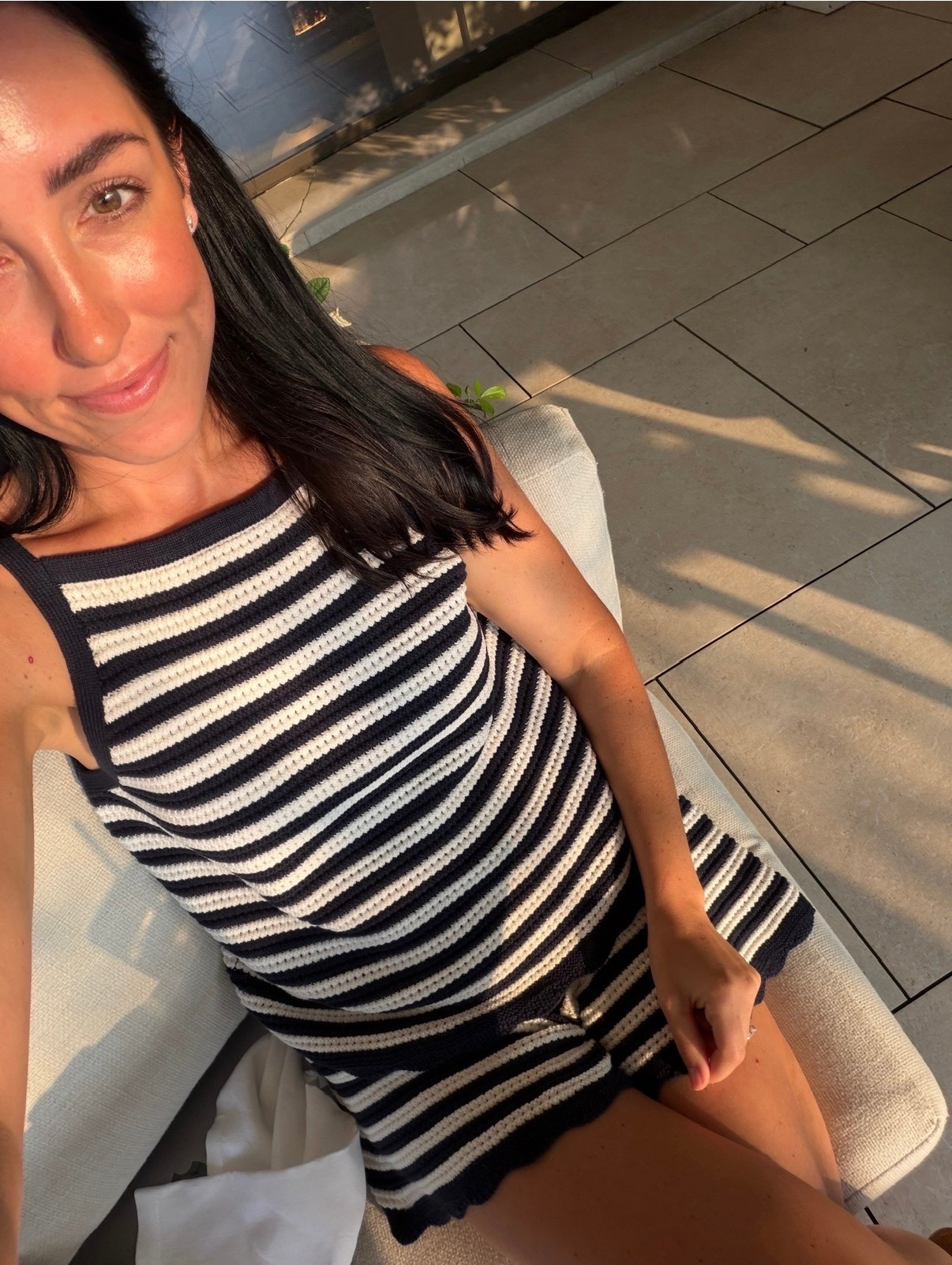 Grabbed this set for my most recent getaway and can’t say enough good about it! Love the look and texture! Perfect for travel. 

#summerset #matchingset #fashionfinds #fashion #founditonAmazon #loungeset #stripedset #ootd

#LTKdayinmylife #LTKootd #LTKmomlife