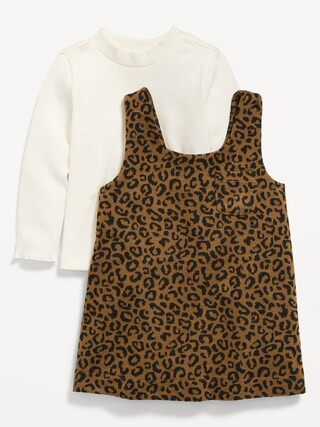 Sleeveless Dress &amp; Mock-Neck T-Shirt Set for Baby | Old Navy (US)