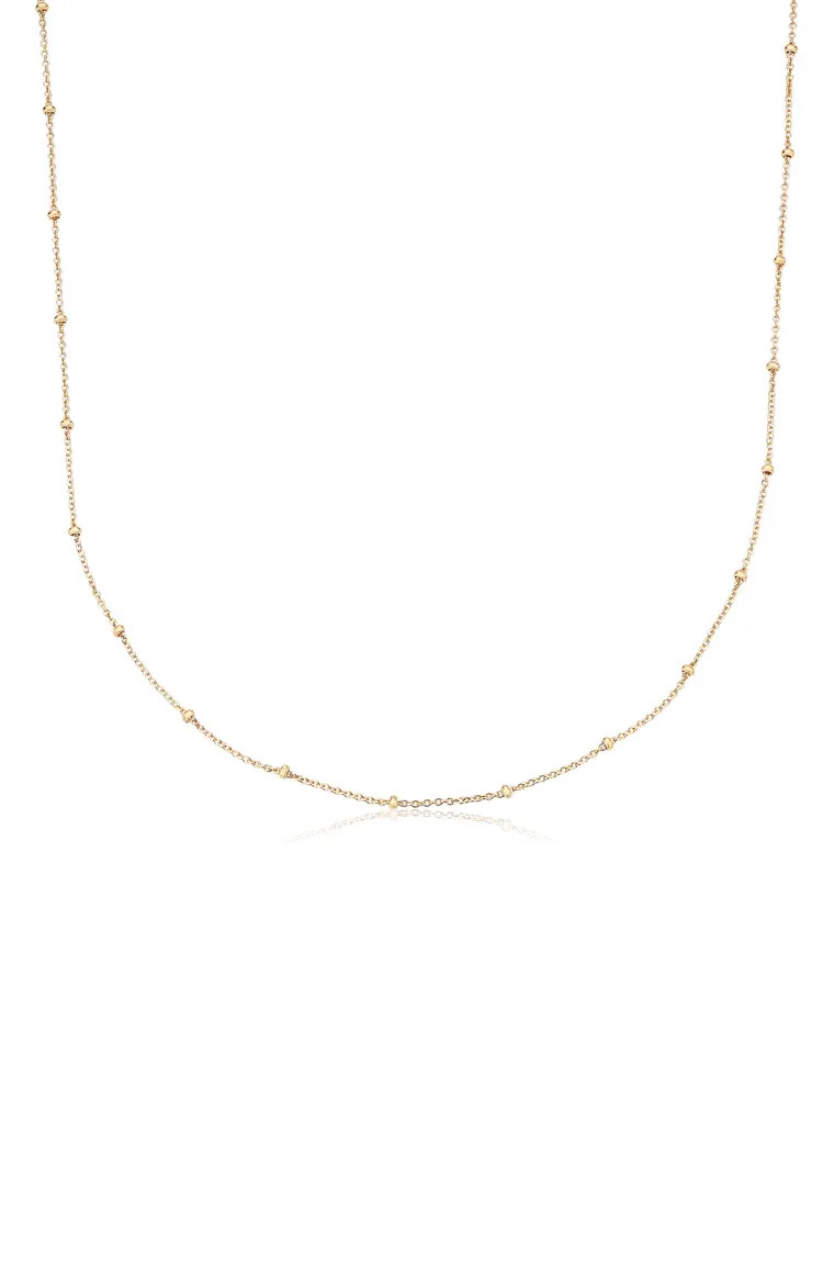 16-Inch Fine Beaded Chain | Nordstrom