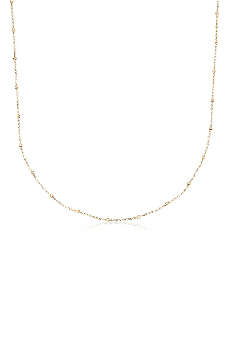 16-Inch Fine Beaded Chain | Nordstrom
