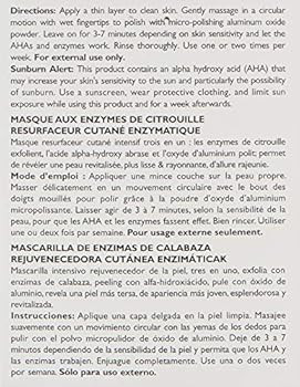 Peter Thomas Roth | Pumpkin Enzyme Mask | Enzymatic Dermal Resurfacer, Exfoliating Pumpkin Facial... | Amazon (US)