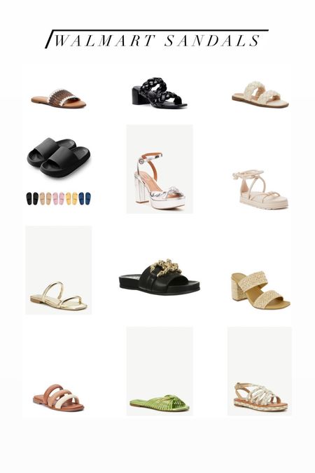 Walmart Sandals Are 👌🏼 

#LTKFind #LTKunder50 #LTKshoecrush