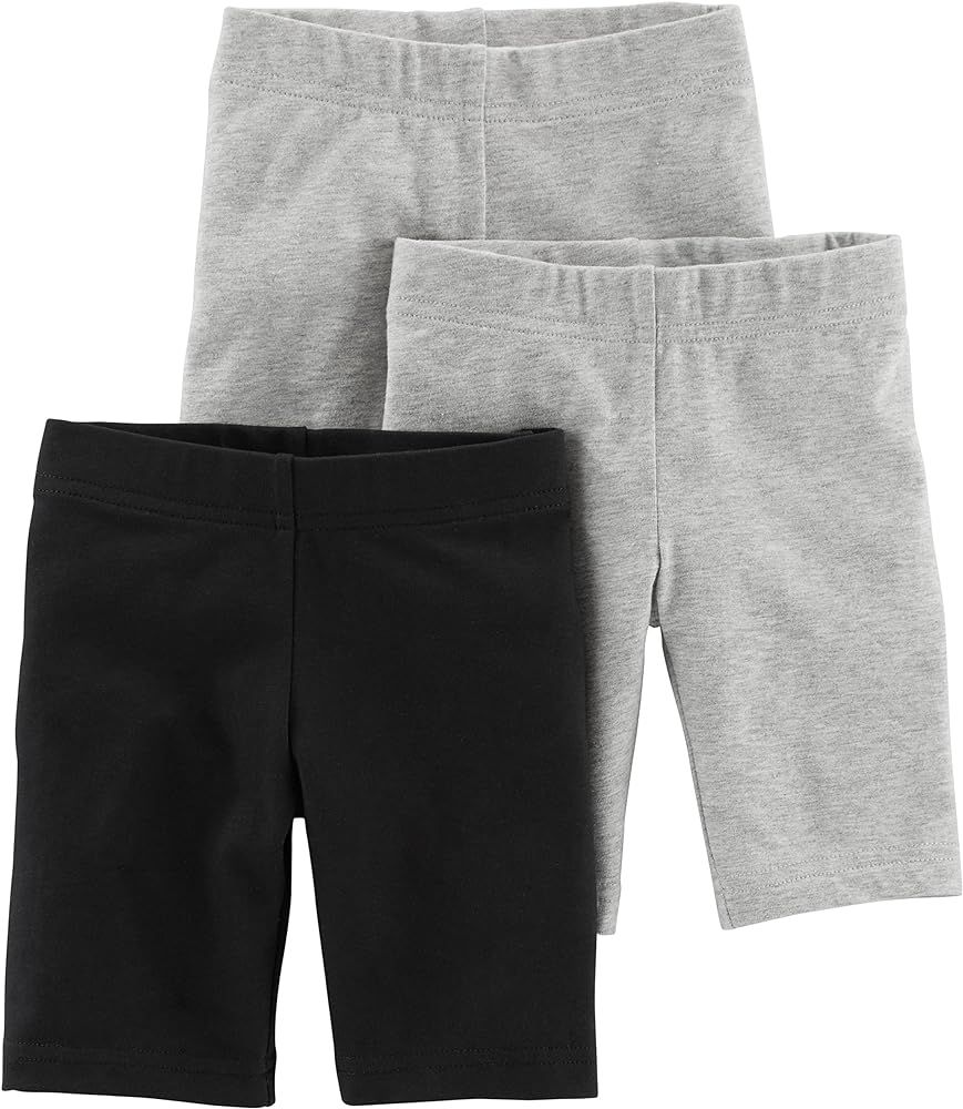 Simple Joys by Carter's Baby and Toddler Girls' 3-Pack Bike Shorts | Amazon (US)