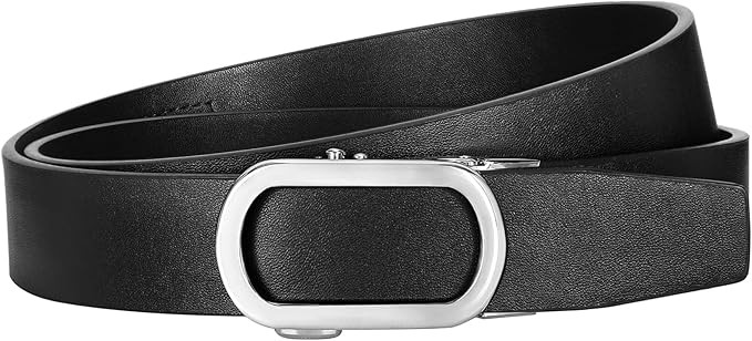 JASGOOD Ratchet Leather Belt for Women Ladies Ratchet Belt for Jeans Pants Dresses with Gold Buck... | Amazon (US)