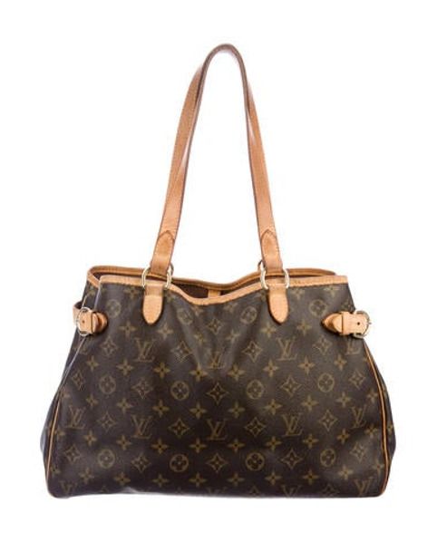 Louis Vuitton Batignolles Horizontal Bag Brown | The RealReal