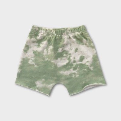 Grayson Mini Toddlers Boys' French Terry Pull-On Shorts - Green | Target