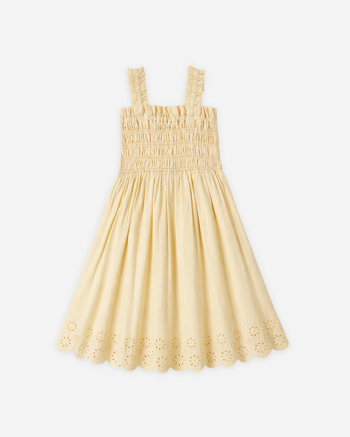Hanna Dress Lemon | Rylee + Cru