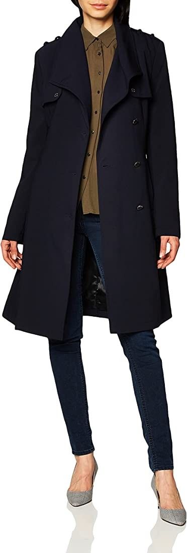 Calvin Klein Women's Belted Wrap Trenchcoat | Amazon (US)