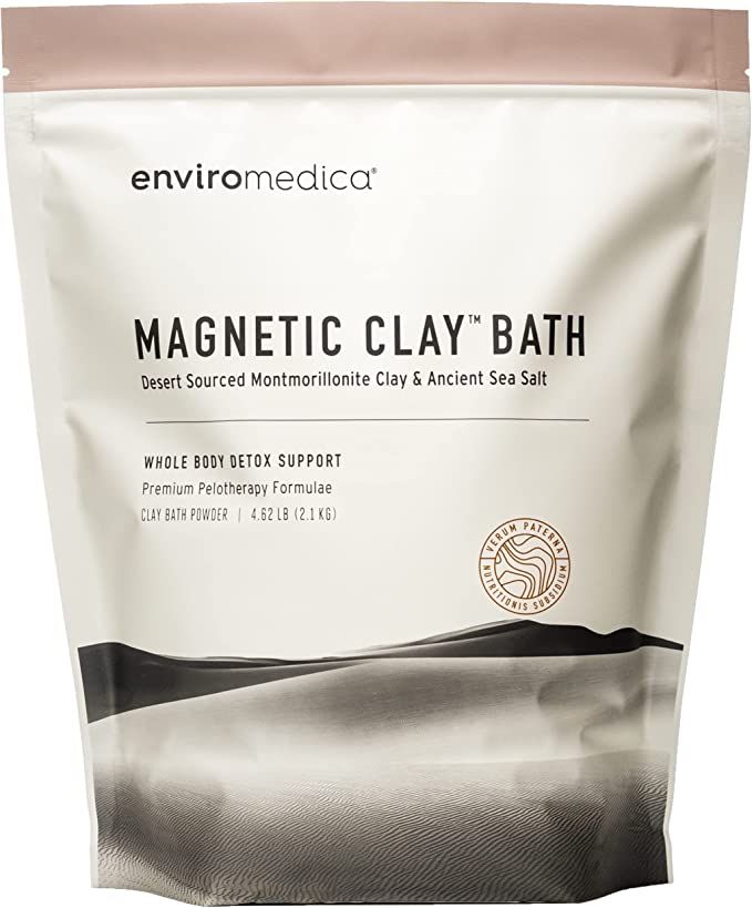 Magnetic Bentonite Clay Detox Bath – Sodium Bentonite, Calcium Bentonite, & Himalayan Salt – ... | Amazon (US)