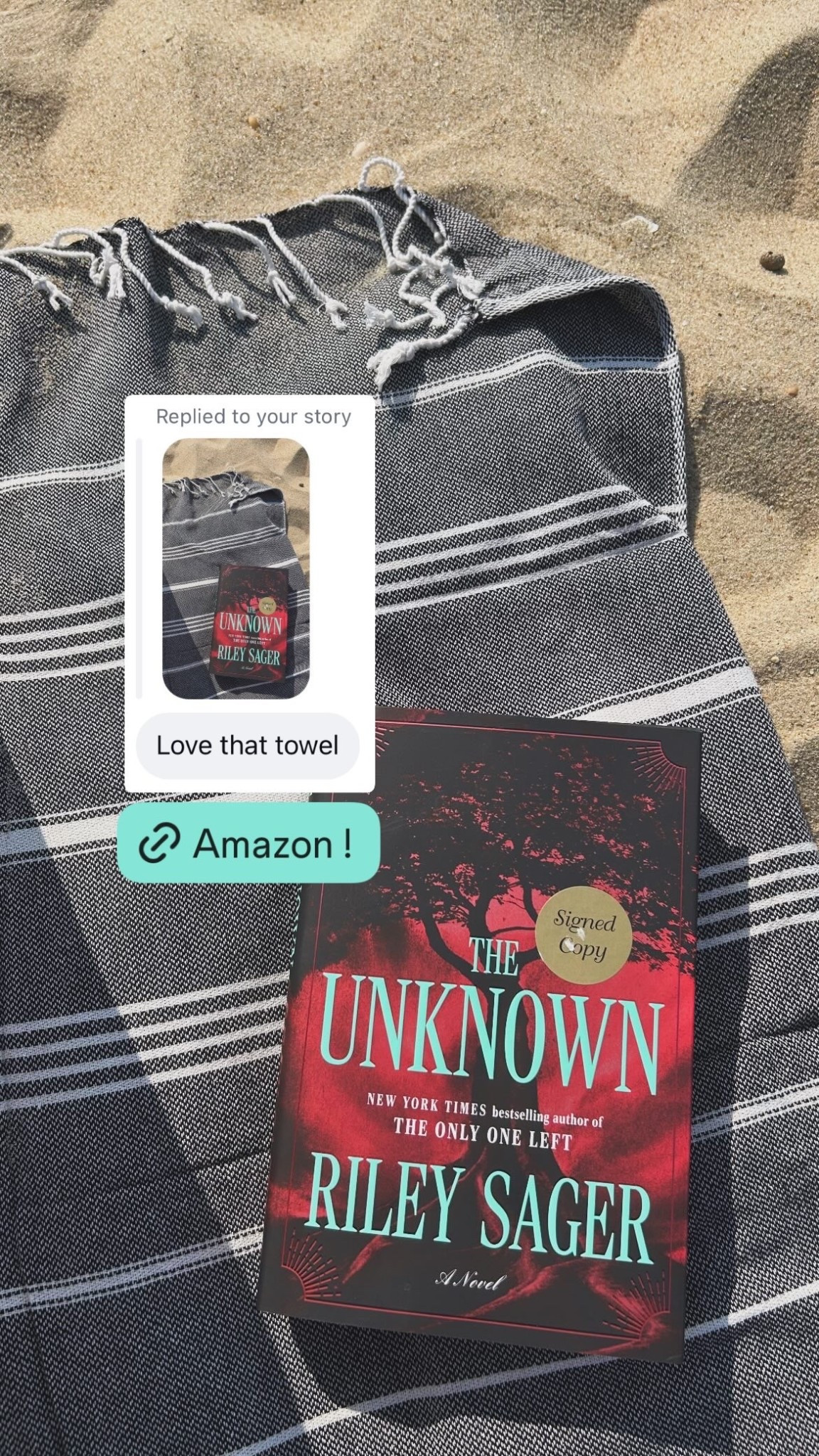 Turkish towel from Amazon! 🌊

#LTKselfcare #LTKTravel #LTKSwim