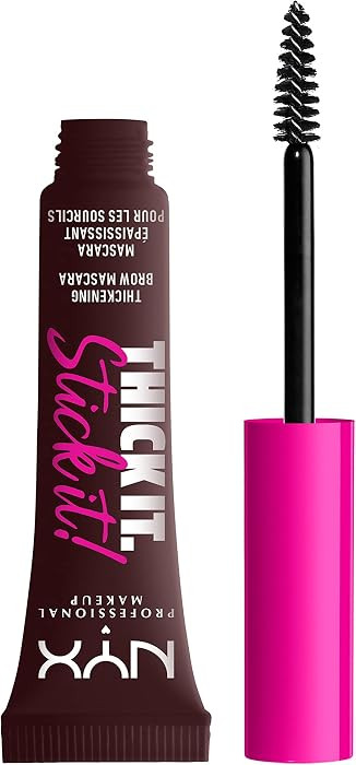 NYX PROFESSIONAL MAKEUP Thick It Stick It Thickening Brow Mascara, Eyebrow Gel - Espresso | Amazon (US)