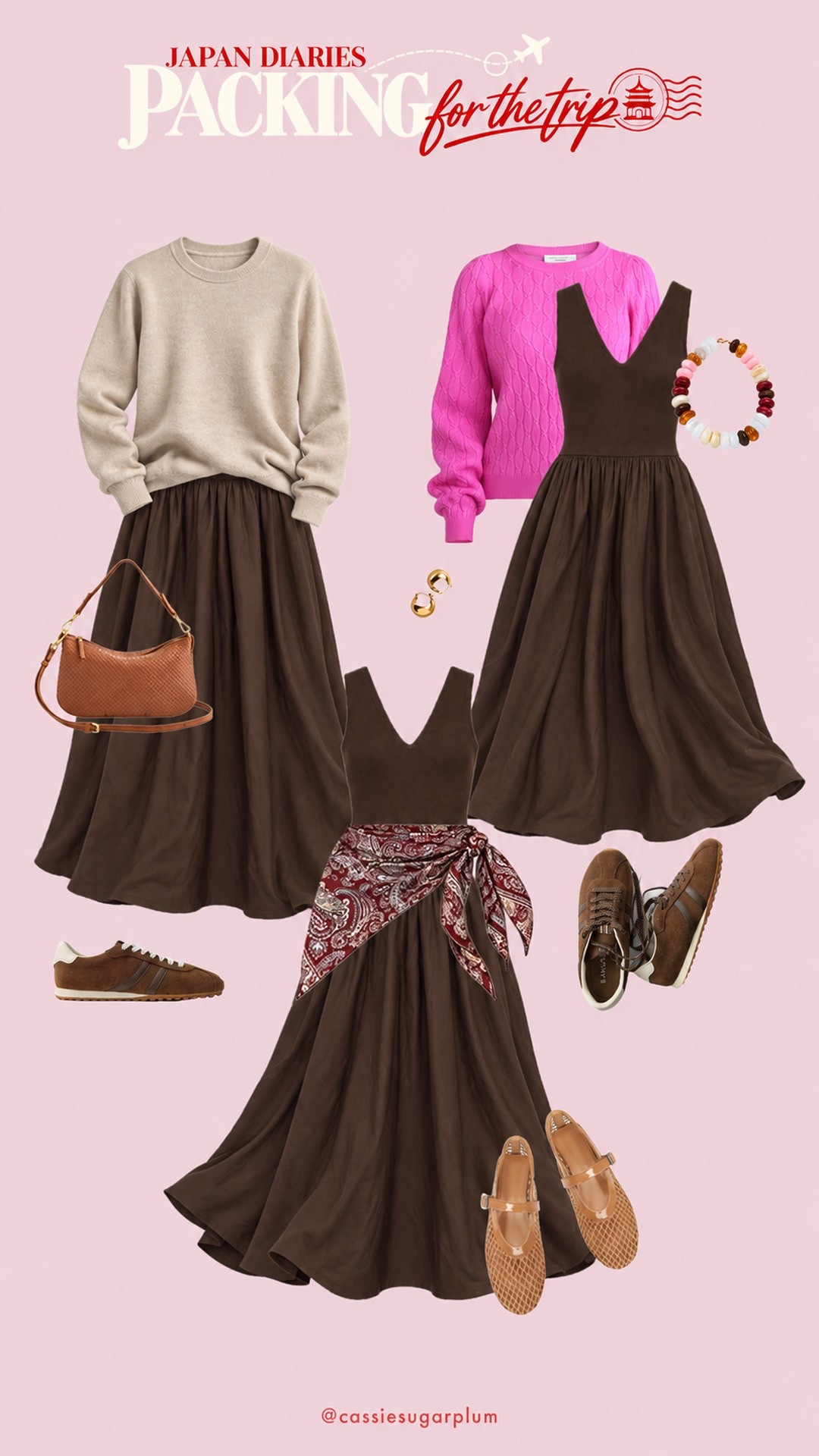 Japan Diaries: Outfit Planning | Hi Sugarplum!

#LTKTravel #LTKOver40 #LTKdayinmylife