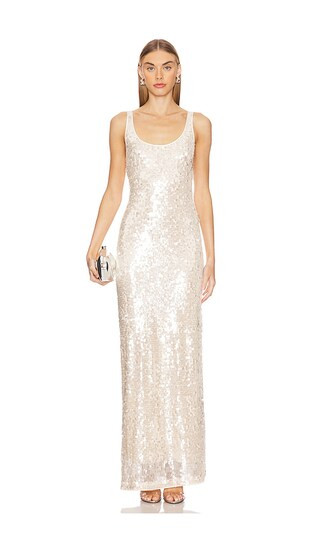 Bex Dress in Champagne | Revolve Clothing (Global)
