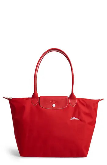 Longchamp Le Pliage Club Tote in Vermillion at Nordstrom Rack | Nordstrom Rack