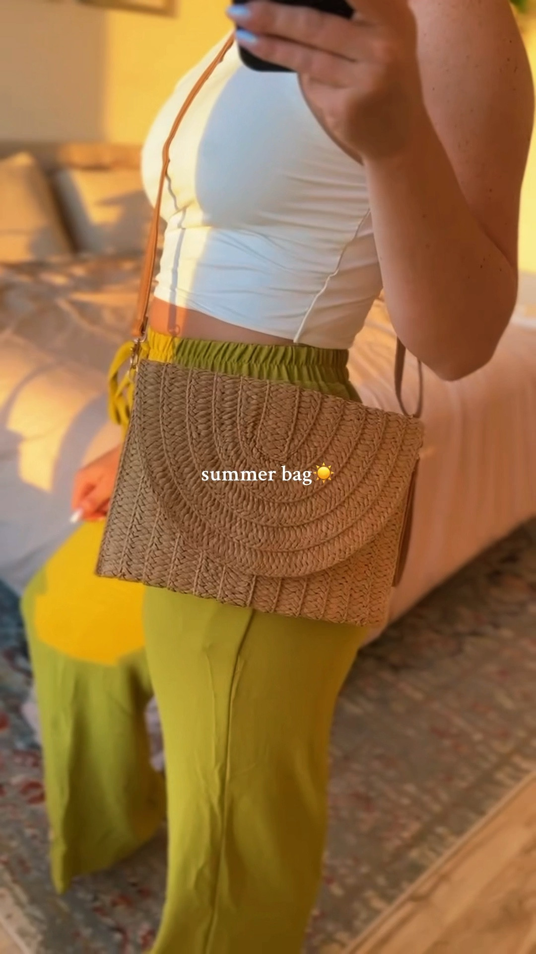 The perfect summer crochet beige bag - summer outfit - outfit inspo- cross body bag for summer

#LTKItBag #LTKFindsUnder50 #LTKSeasonal