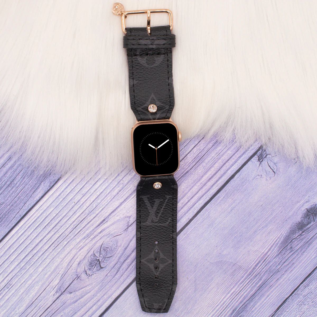 Upcycled LV Eclipse Customizable Watchband | Spark*l