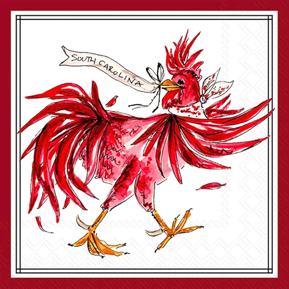 IHR Ideal Home Range Cocktail Napkins Rosanne Beck Hometown Pride Disposable 3-Ply Paper Party Na... | Amazon (US)