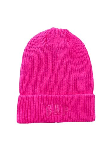 GAP Womens Logo Beanie Super Pink Neon ONE Size | Amazon (US)