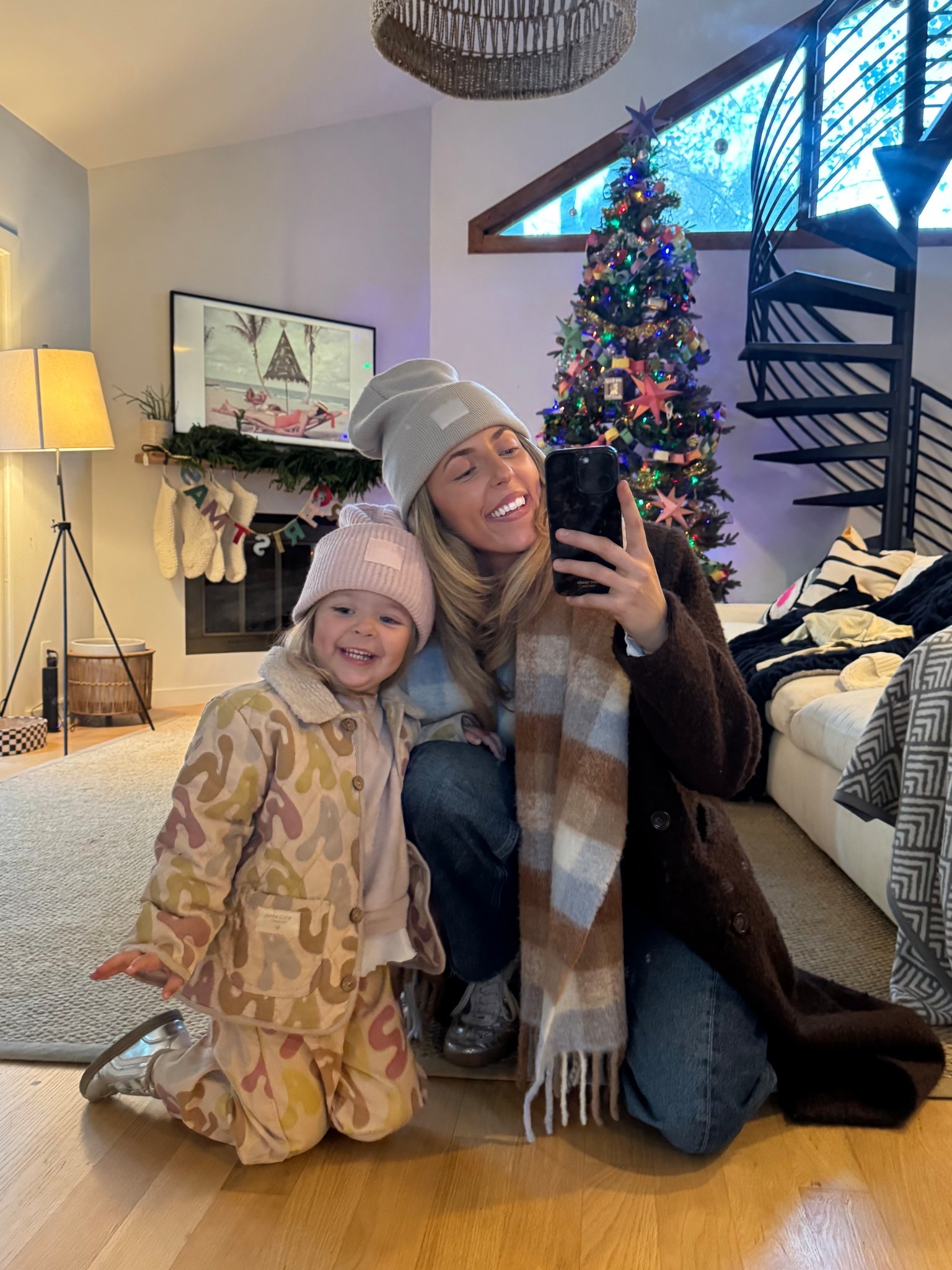 Linking similar coat! Elle’s outfit is Wild Wawa, linking a similar set from them 