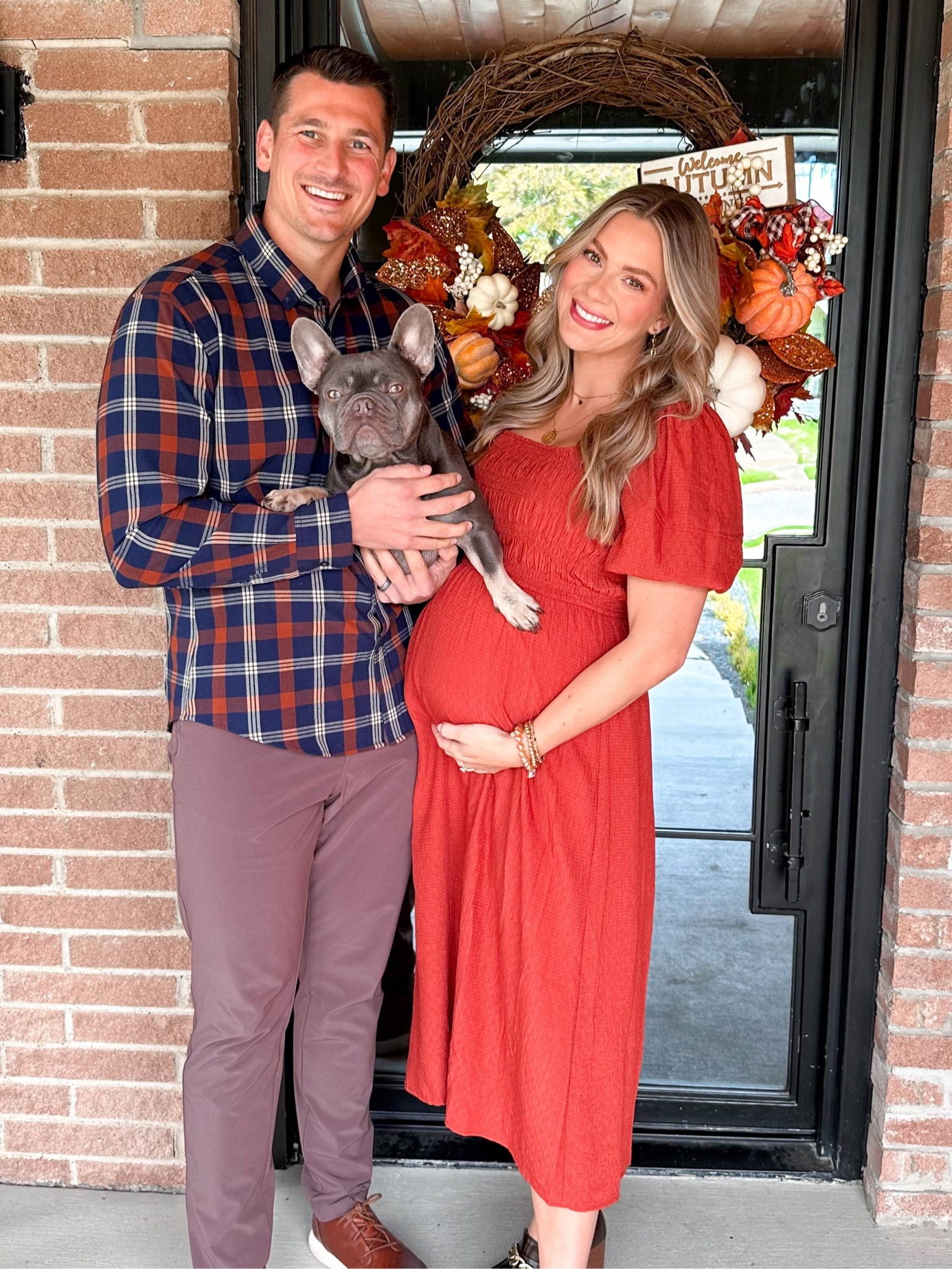 Mizzen and Main flannel and pants 30% off now. Bump friendly dress available in black and beige as well 40% off  

#LTKCyberWeek #LTKbump #LTKmens