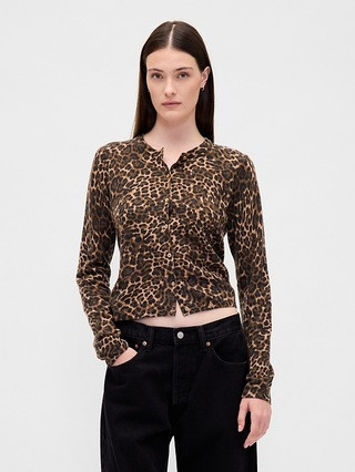 CashSoft Crop Cardigan | Gap (US)