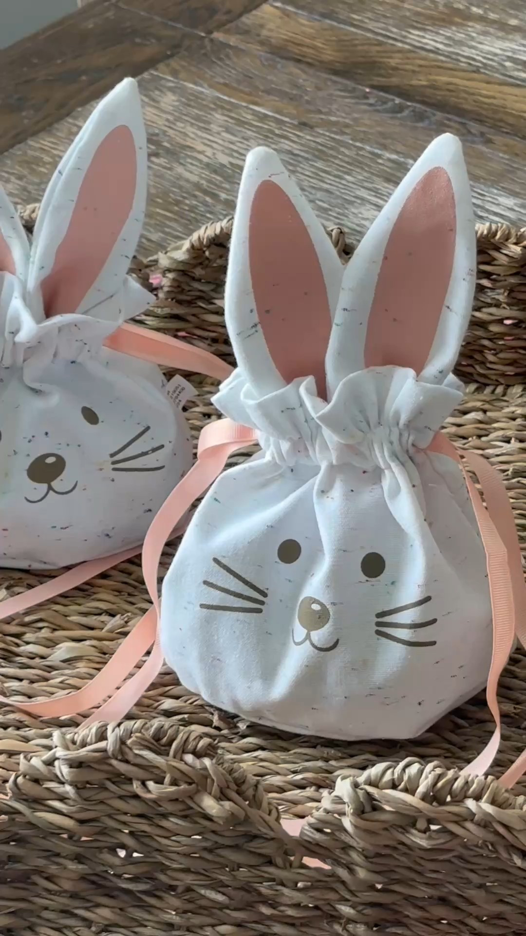 Here’s a super cute and affordable gift idea for Easter! This $3 bunny bag was too cute to pass up and you can fill it with so many different things! 🐰 

#LTKWatchNow #LTKSeasonal