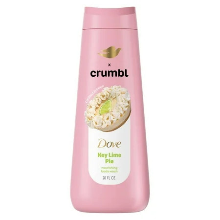 Dove Crumbl Limited Edition Body Wash Key Lime Pie for Hydrated & Soft Skin, 20 fl oz | Walmart (US)