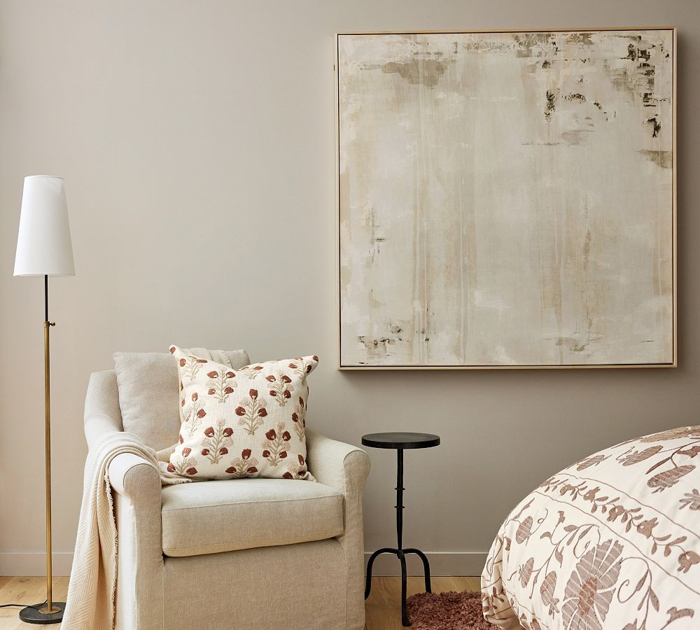 Warm Texture Framed Canvas Print | Pottery Barn (US)