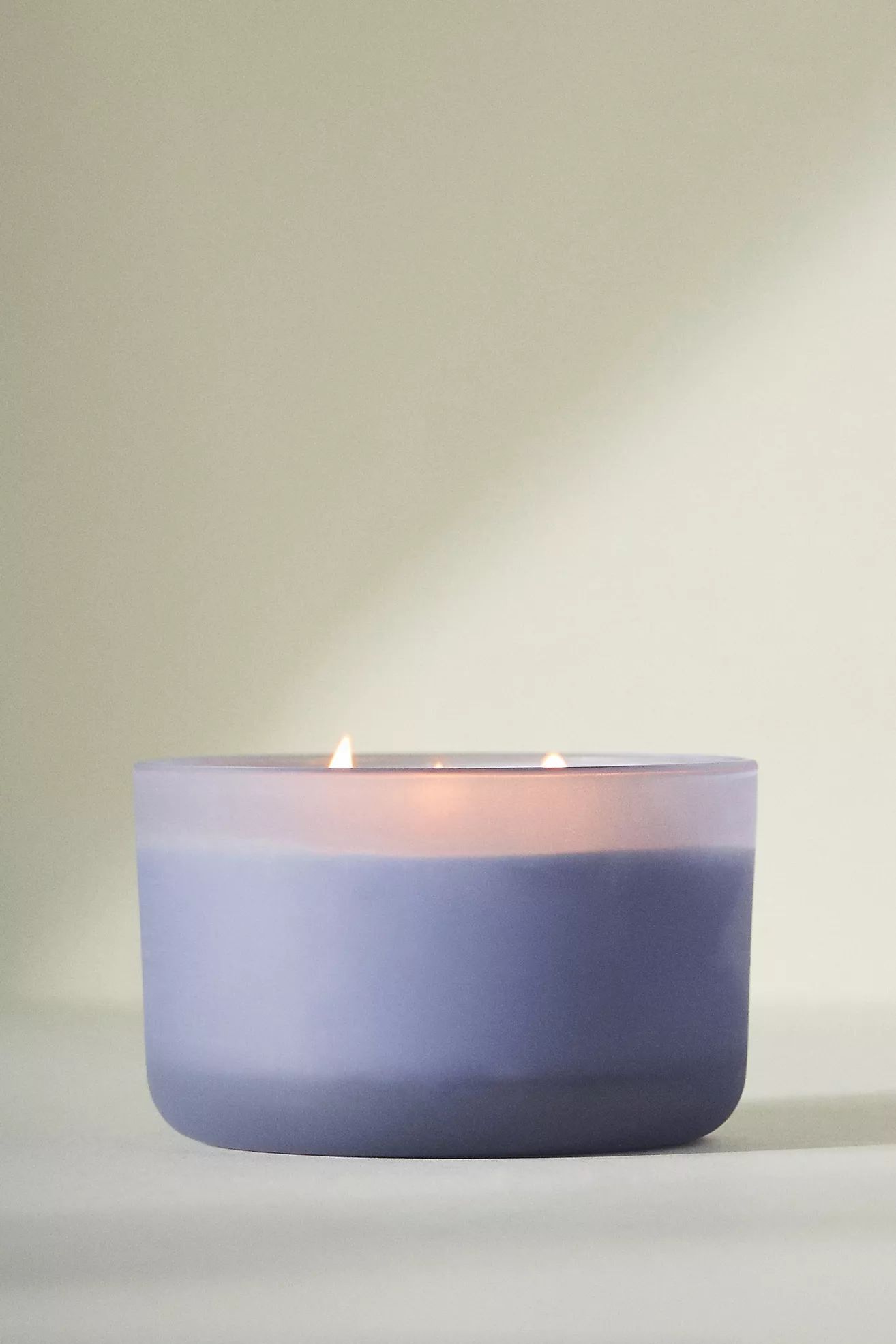 Days Last Light Floral Lavender Cashmere Boxed Candle | Anthropologie (US)