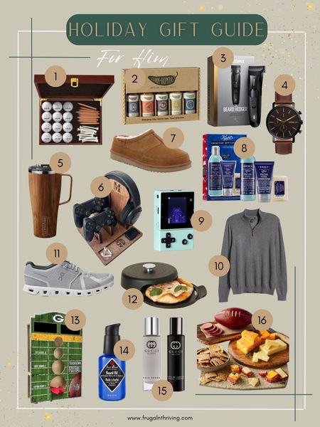 Holiday gift ideas for him ✨

#holiday2023 #giftguide #holidaygifts #giftsforhim

#LTKHoliday #LTKGiftGuide #LTKmens