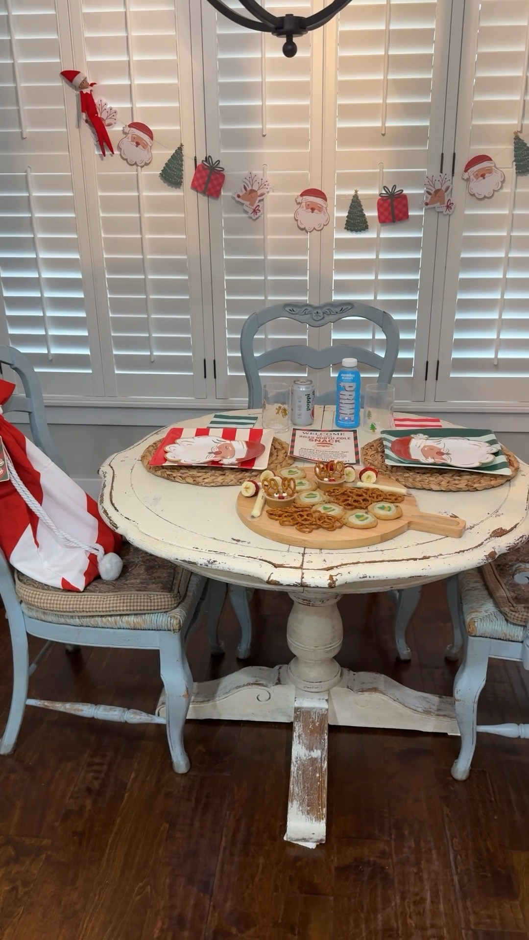For the last 10 years, we’ve done a North Pole breakfast on December 1st… but this year I decided to switch it up. 🎅🏼✨
The kids are older, mornings are crazier, and honestly — an after-school surprise just felt right.

So this year, we did a North Pole Snack instead!
I put together a cute little table, set out their Christmas pajamas (in the Santa decks), and made a few quick and easy Christmas-themed snacks for an after-school charcuterie board. Nothing fancy — just simple little treats that came together fast but still felt magical. ❤️

A new twist on one of our favorite traditions… and I think this might be our new thing. 🎄

#northpoletradition #christmassnacks #holidaymoments #northpolesnack #makingmemories

#LTKHoliday #LTKfoodie #LTKFindsUnder50