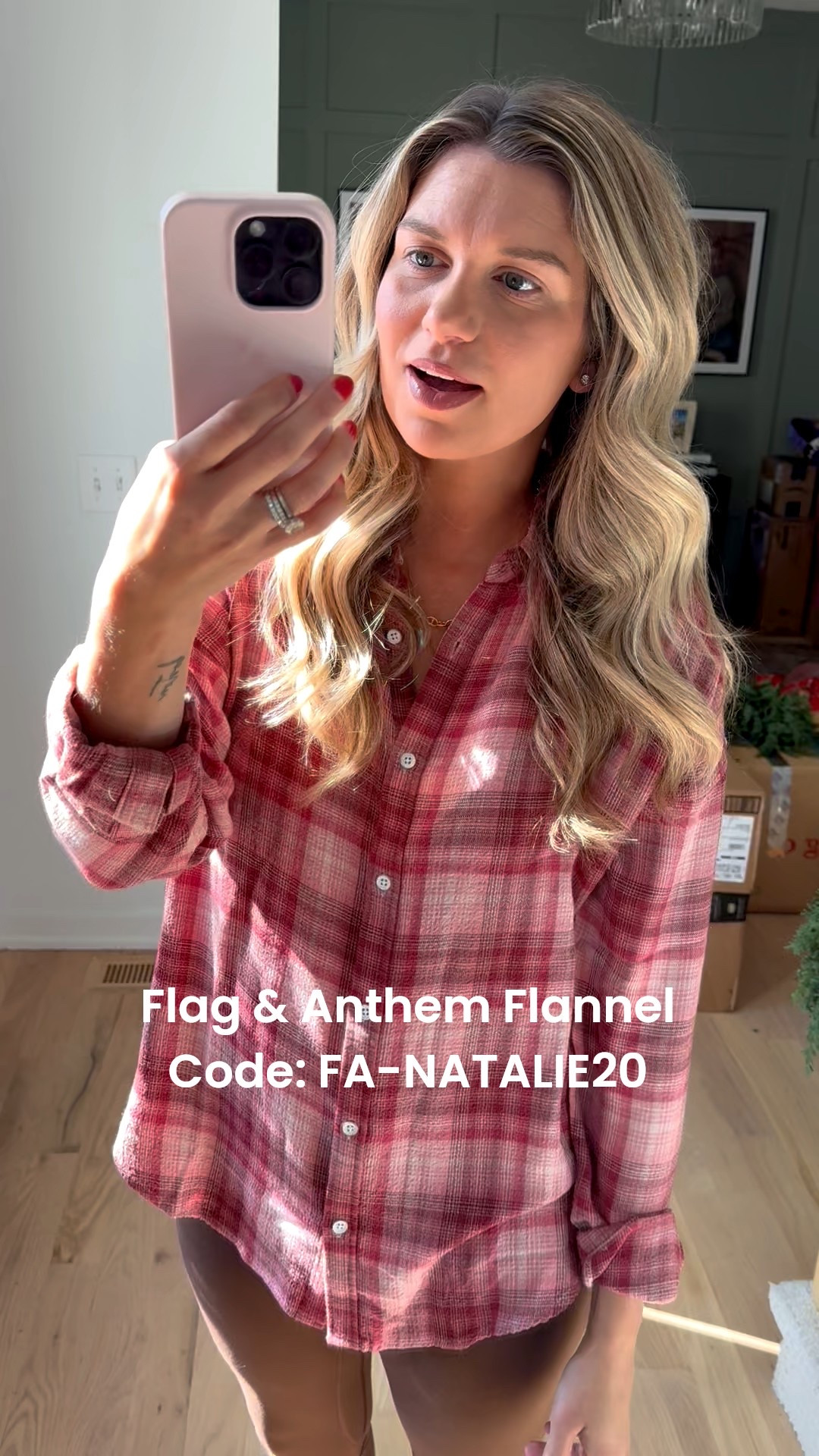 Flag and anthem oversized flannel
 Code for website: FA-NATALIE20
In size mediumm

#LTKFindsUnder100 #LTKFindsUnder50 #LTKSeasonal