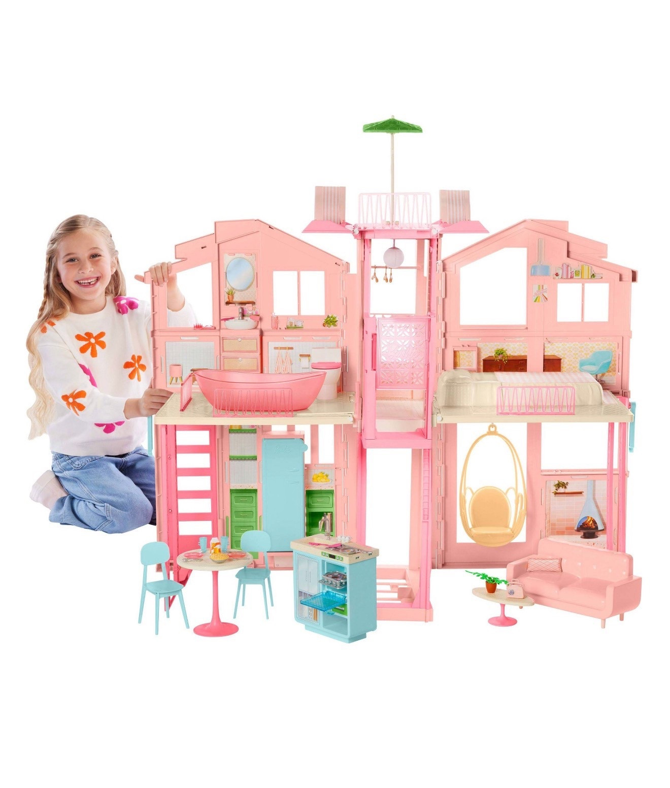 This Barbie Hearth & Hand Townhouse Playset is Bullseye’s Top Toy of 2025 and it’s available for PREORDER NOW! Releasing on Dec 7th, this is the perfect addition under your tree 💗

#LTKKids #LTKHoliday #LTKGiftGuide