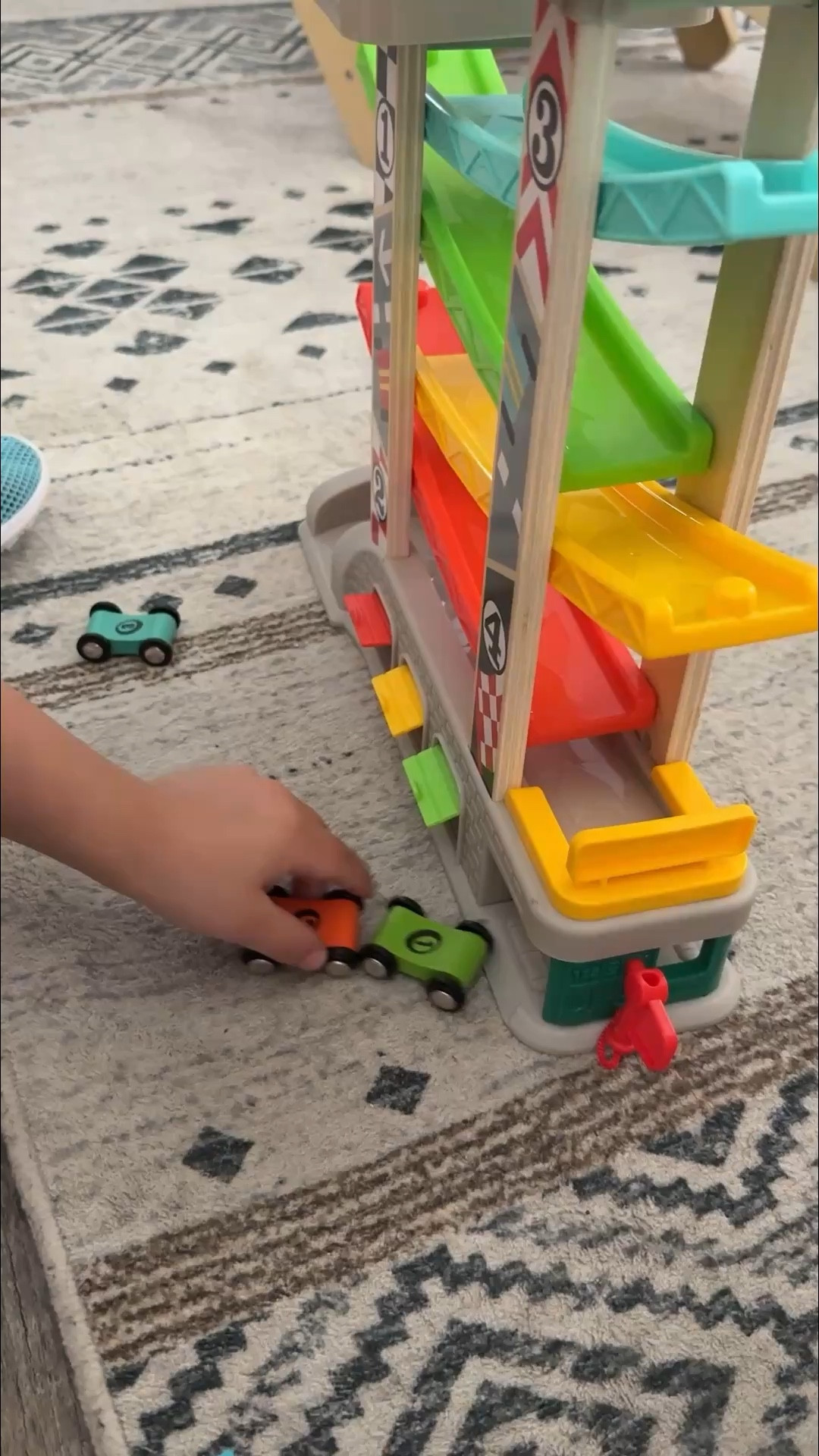 Obsessed with this little car ramp toy 😍 keeps them busy for SO long & it’s actually something they don’t get bored of!

Perfect for toddlers, helps with hand-eye coordination, colors, and just fun independent play 🙌🏼

Linked it for you if you want to grab one. Such a good gift idea too! 🚗✨ #LTKkids #toddlertoys #momfinds #giftideas

#LTKmomlife #LTKBaby #LTKKids