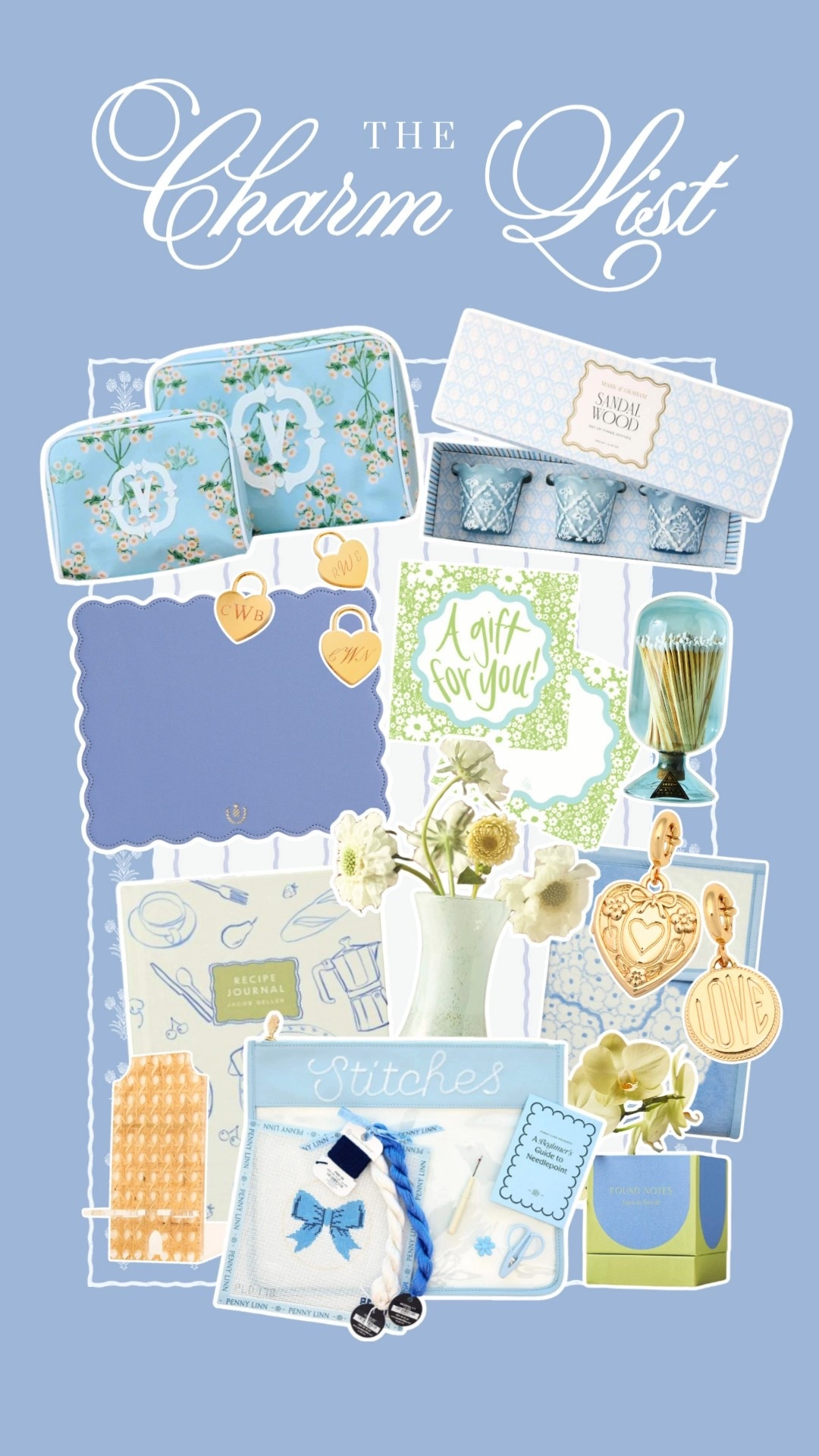 Sourcing surcees for this Charm List! All thoughtful gift ideas “just because” 🩵

#LTKSaleAlert #LTKWatchNow #LTKFindsUnder50