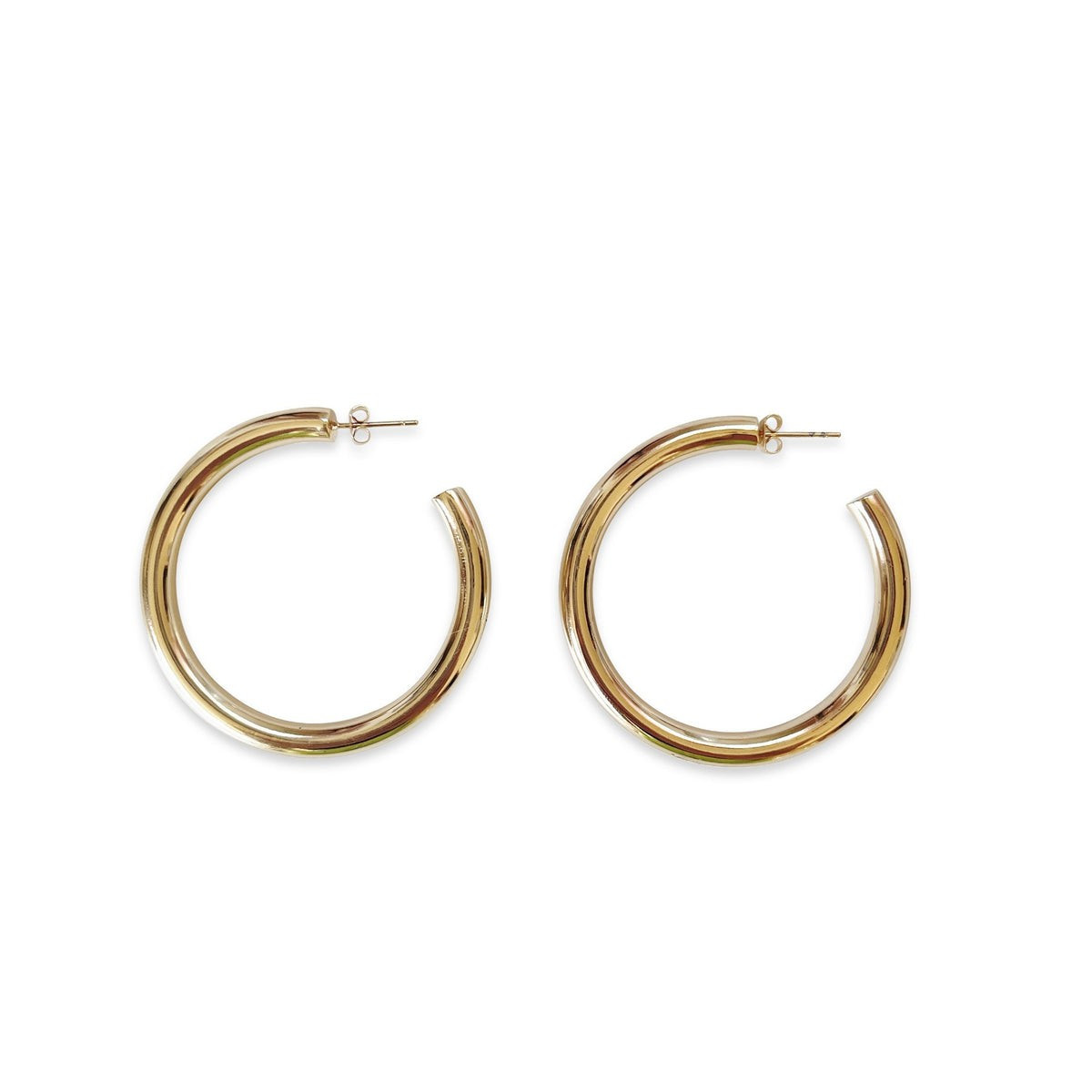 Extra Golden Hoops | Erin Fader Jewelry Design