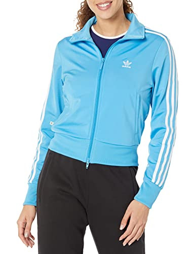adidas Originals womens Adicolor Classics Firebird Jacket Track Top, Sky Rush (Primeblue), X-Small US | Amazon (US)