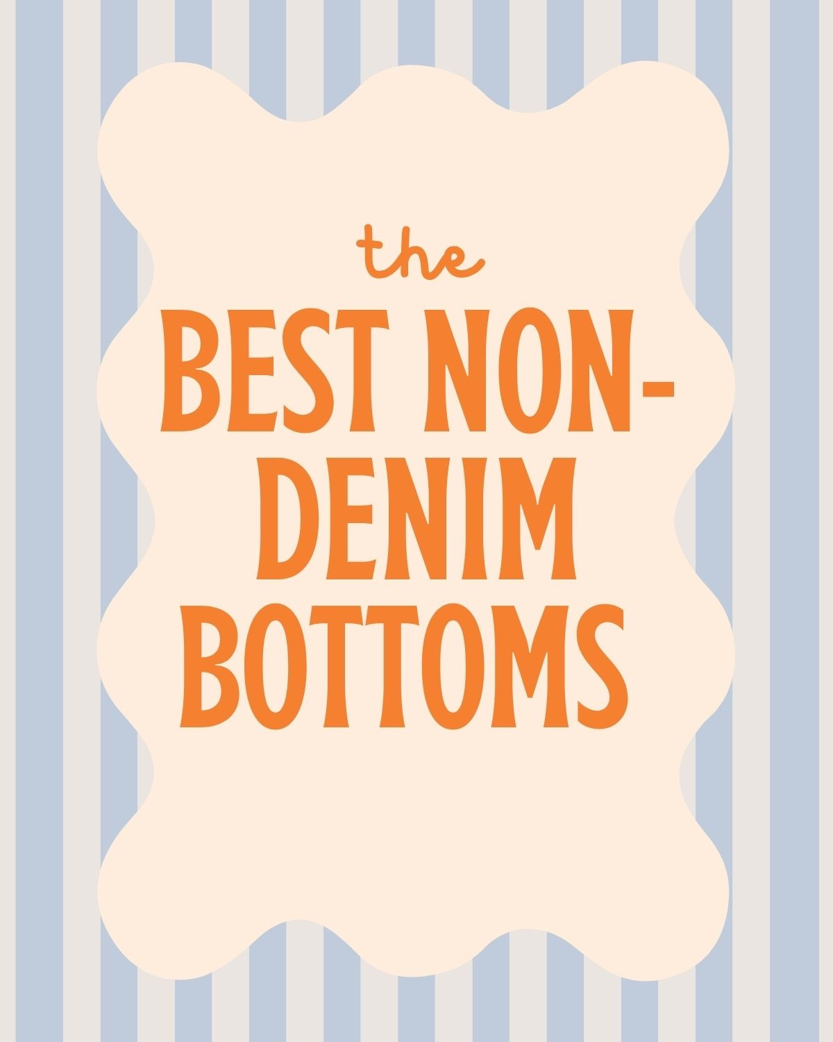 Denim who? 👖🚫 Rounded up the best non-denim bottoms — trousers, “pj” pants, linen, khaki, and satin — with prices for every budget. Shop it all on my LTK 🛍️

Which category are you trying first?

#LTKfindsunder100 #nondenim #widelegpants

#LTKgrwm #LTKootd #LTKSeasonal
