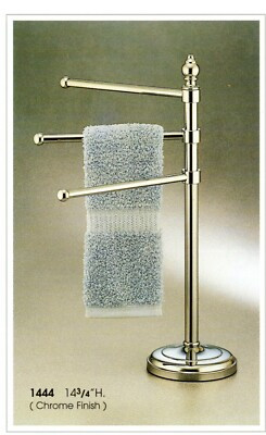 Gatco Counter Top Standing 3-Arm Towel Tree 15" Chrome #1444   | eBay | eBay US