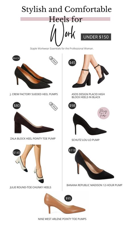 Sharing a few of my recommended heels for the office. #heelsforwork 

#LTKworkwear #LTKstyletip