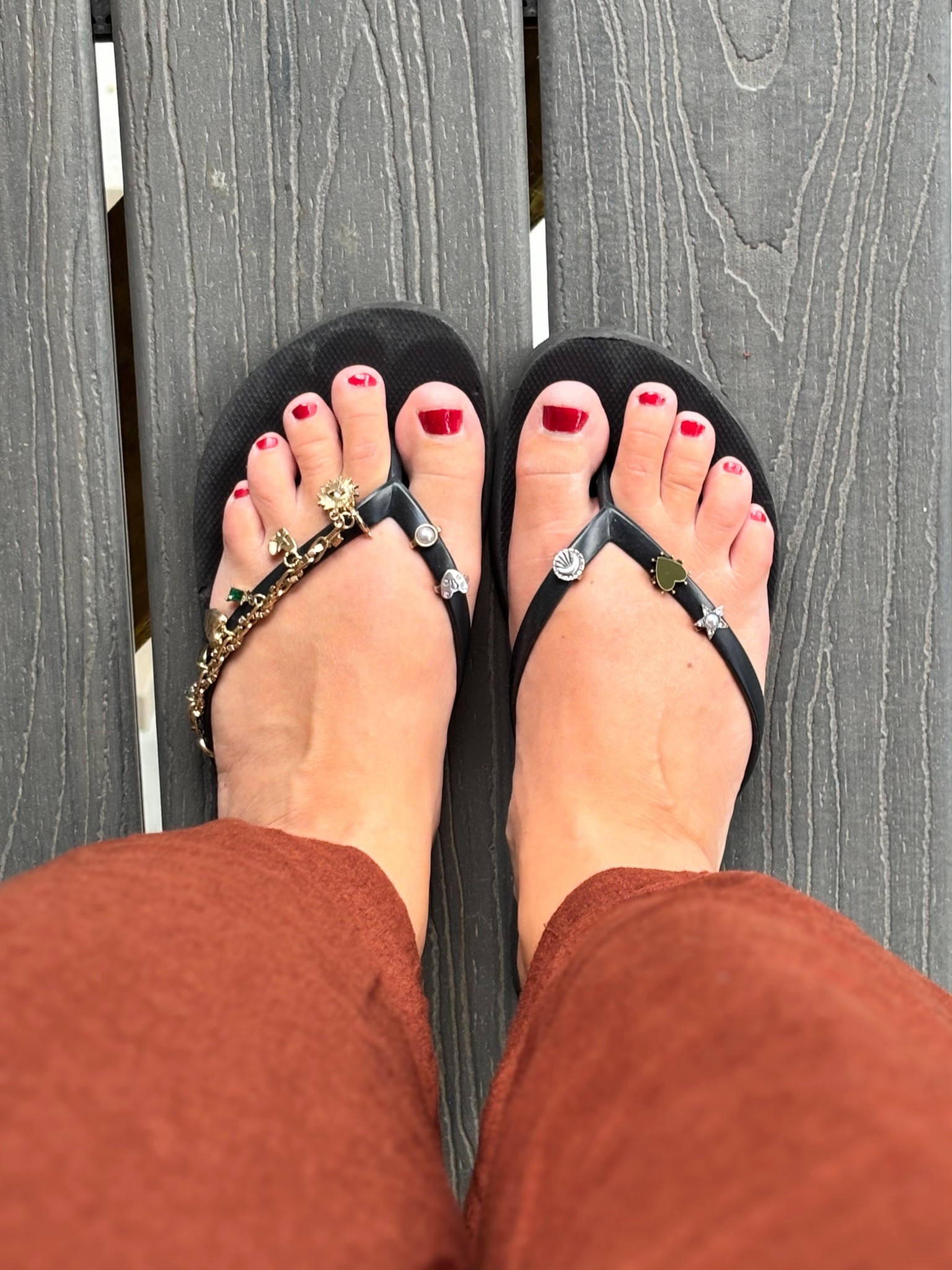 Flip flop charms are so fun!